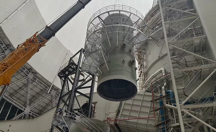 Huaneng Zhengning Power Plant Desulfurization Wastewater Zero Discharge Project - DN4500 Concentration Tower # 1 & # 2 Huaneng Zhengning Power Plant Desulfurization Wastewater Zero Discharge Project - DN4500 Concentration Tower # 1 & # 2